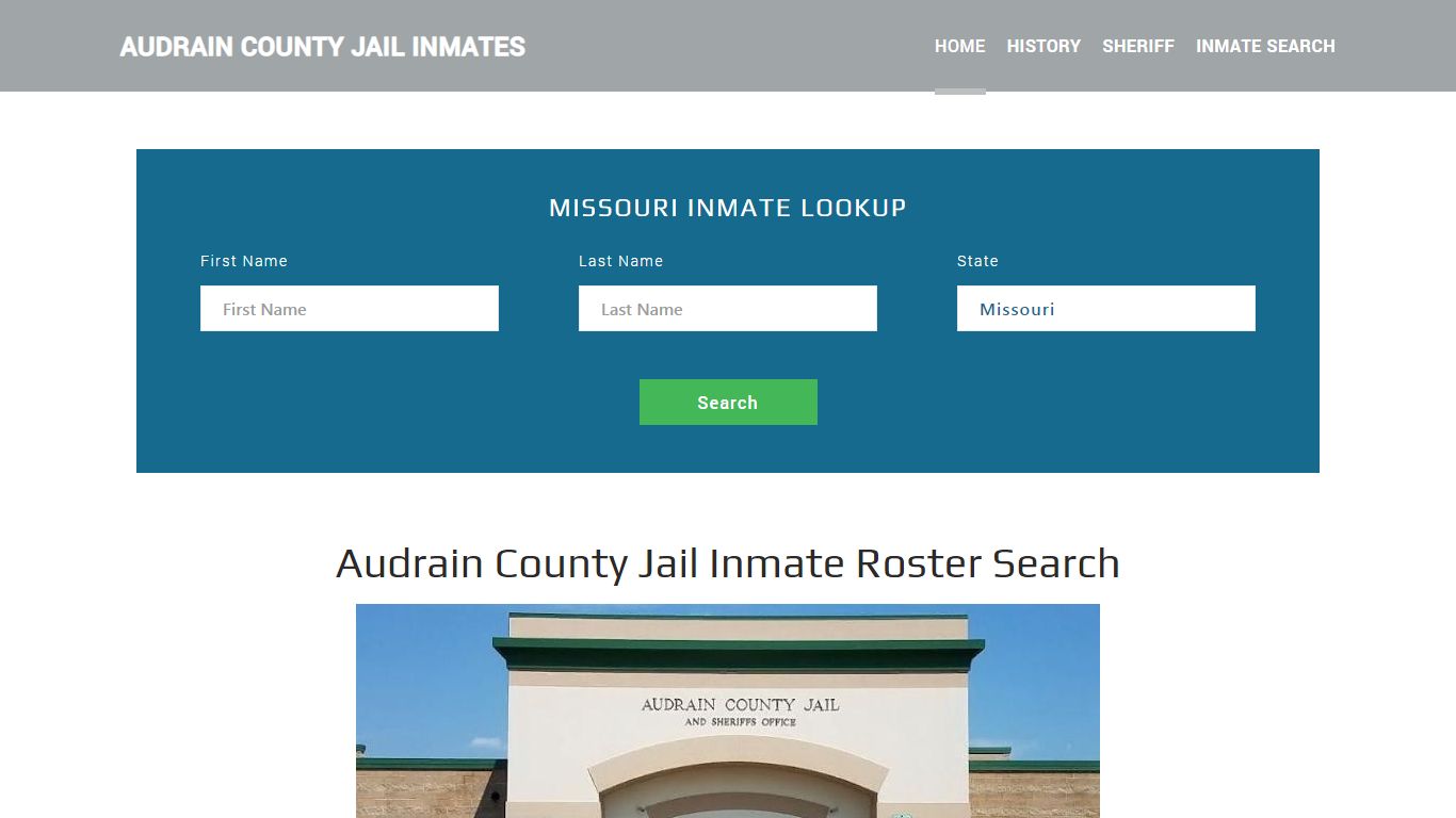 Audrain County Jail Inmate Roster Lookup, Mexico, MO